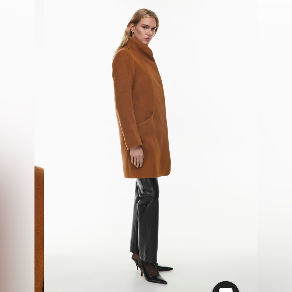 Wilfred Wool Cashmere Coat - Camel